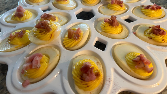 Smoked Deviled Eggs Smoked Deviled Eggs