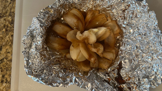 Pellet Grilled Onion Blossoms Pellet Grilled Onion Blossoms