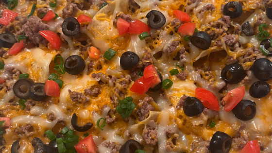 Pellet Grilled Nachos Pellet Grilled Nachos