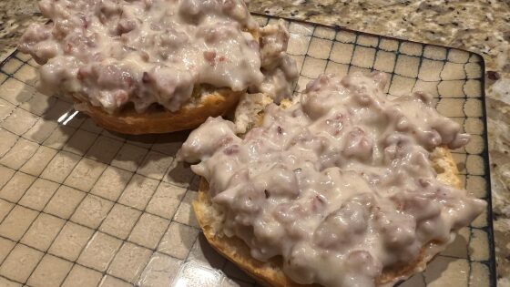 Smoked Biscuits and Gravy Smoked Biscuits and Gravy