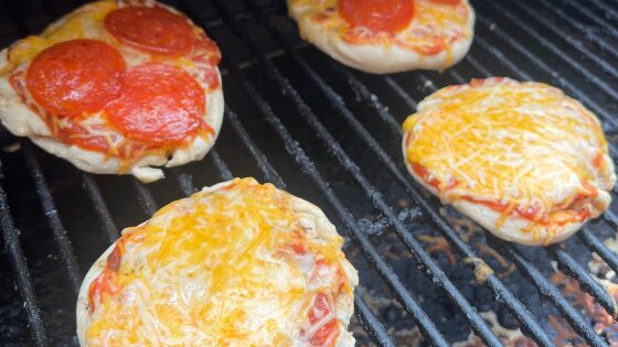 Smoked Mini Pizzas Smoked Mini Pizzas