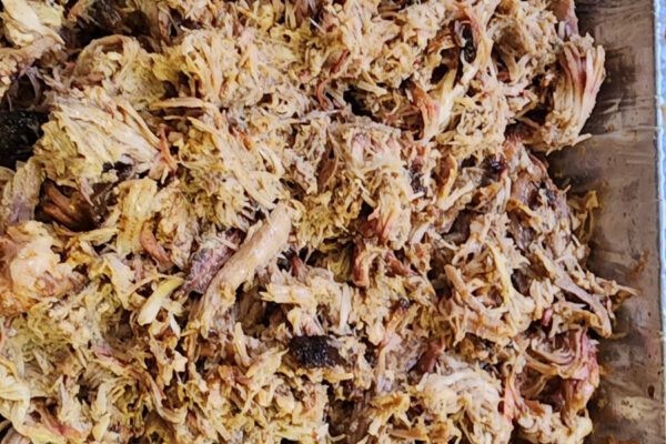 Smoked Big Red Pulled Pork Smoked Big Red Pulled Pork